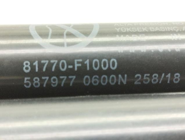 81770F1000 HYUNDAI Amortiguador maletero  en stock Gandía