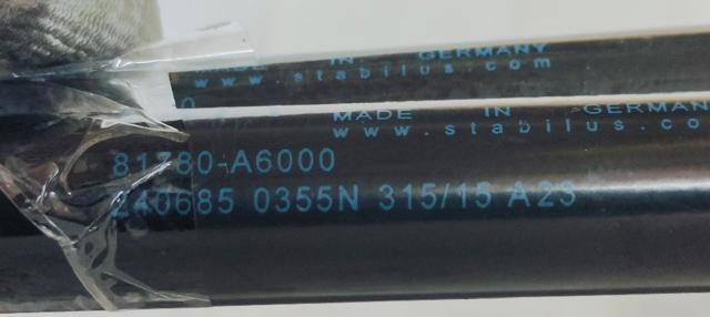HYUNDAI 81780A6000 Amortiguador maletero comprar Barcelona