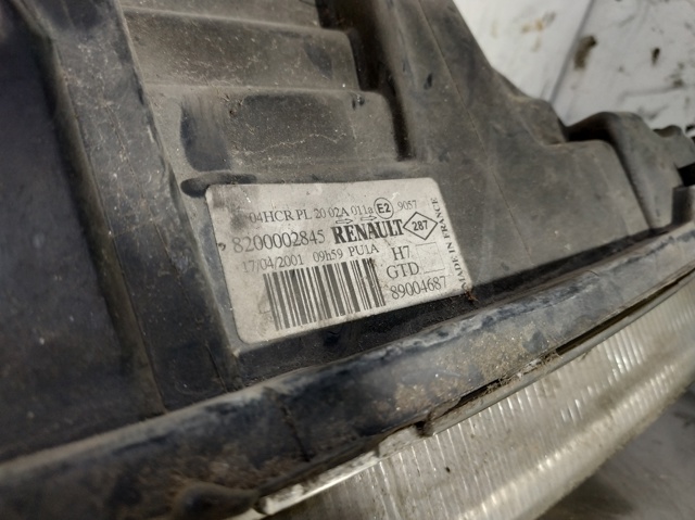 RENAULT 8200002845 Faro izquierdo  disponible Lugo
