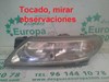 Faros delantero izquierdo 8200002845 RENAULT