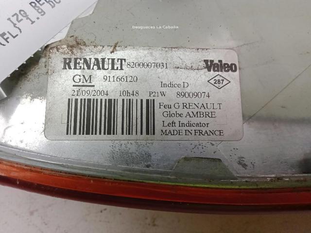 RENAULT 8200007031 Intermitente izquierdo  comprar en Murcia