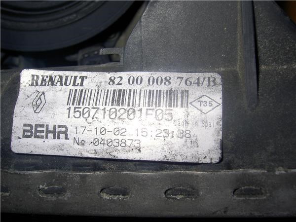 Radiador refrigeración del motor 8200008766 Renault (RVI)
