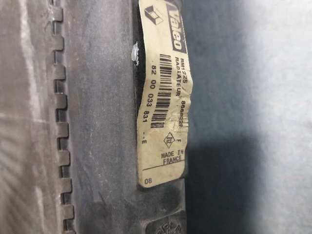 RENAULT 8200033831 Radiador  en stock Salamanca