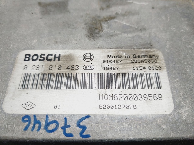 8200039569 RENAULT ECU comprar Bilbao