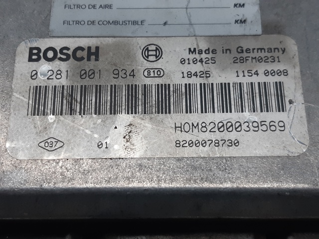 8200039569 RENAULT ECU  en stock Córdoba