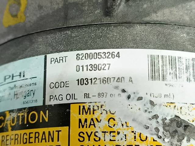 8200053264 RENAULT Compresor de aire acondicionado comprar Madrid