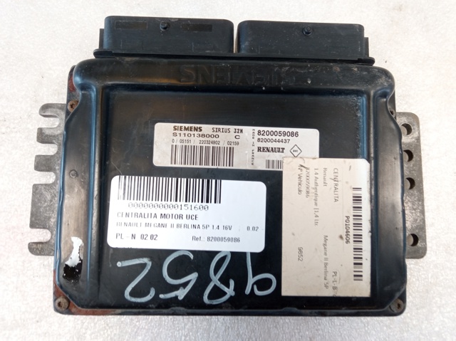 8200059086 RENAULT ECU  en stock Huelva