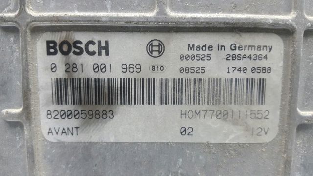 RENAULT 8200059883 Unidad de control del motor (ECU)  comprar en Albacete