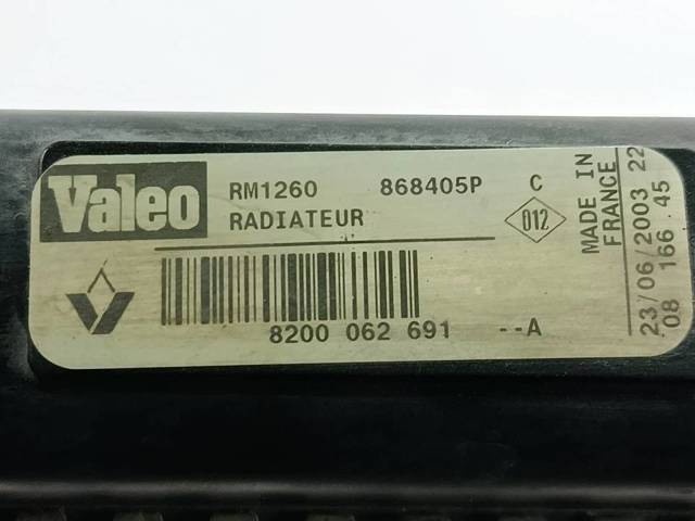 8200062691 Radiador de refrigeración del motor  comprar en Zaragoza
