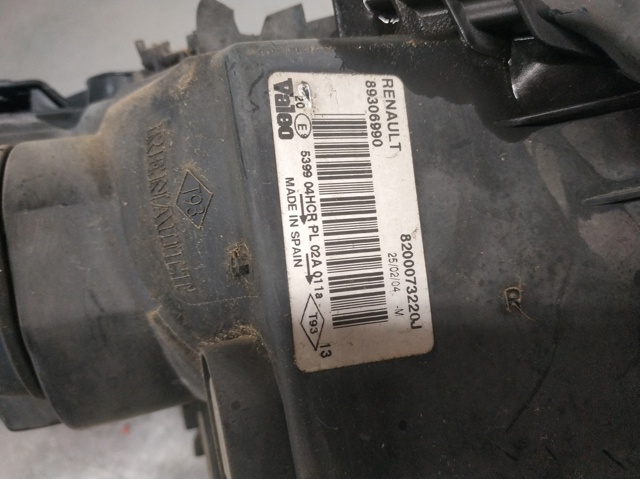 RENAULT 8200073220J Faro izquierdo  comprar en Albacete