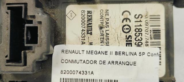 8200074331A RENAULT Bombín de arranque comprar Alcalá
