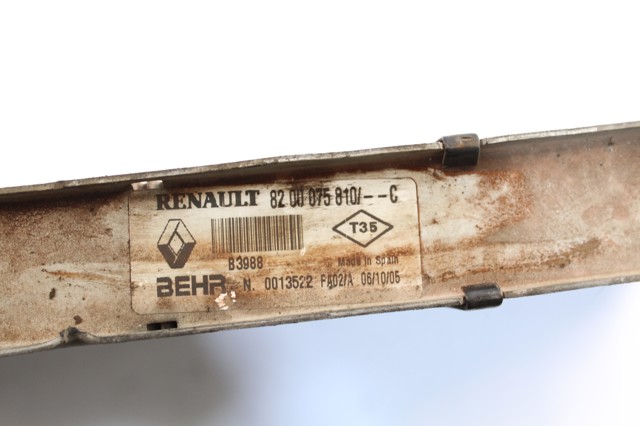 Radiador de aire de admisión Renault Espace 4 JK0