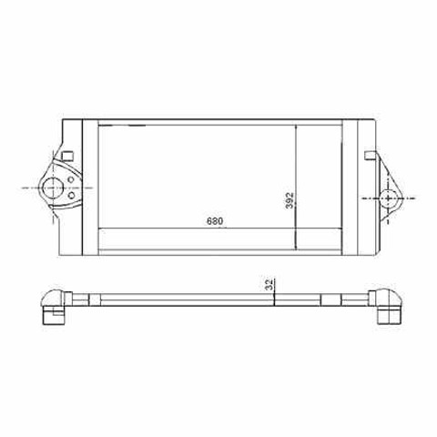 Radiador de aire de admisión Renault Espace 4 JK0