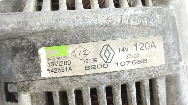 RENAULT 8200107686 Alternador comprar Barcelona