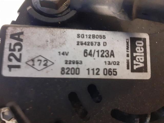 8200112065 RENAULT Alternador  en stock Córdoba