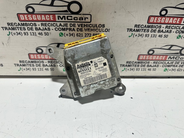 Procesador Del Modulo De Control De AIRBAG 8200112746 Opel