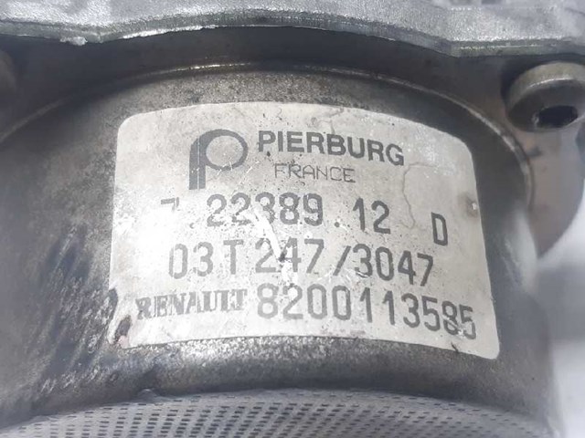 Depresor freno / bomba vacío para nissan kubistar furgón 1.5 dci k9k702 8200113585