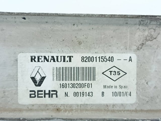 RENAULT 8200115540A Intercooler  comprar en Ponferrada