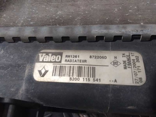 RENAULT 8200115541 Radiador  en stock Terrassa