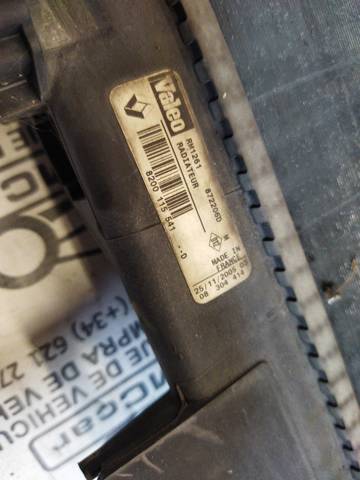 8200115541D RENAULT Radiador  en stock Gandía