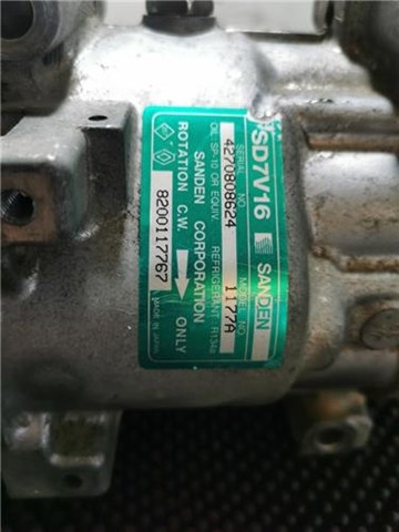 Compresor aire acondicionado para dacia logan-i (1)  1.4 ambiance k7j 710 8200117767