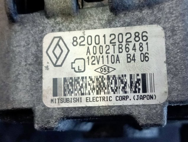 RENAULT 8200120286 Alternador  en stock Valencia
