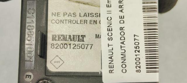 RENAULT 8200125077 Cerradura de encendido  comprar en Murcia