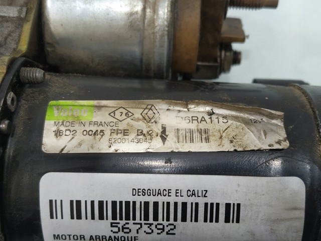 8200143045 Motor de arranque  en stock Sabadell