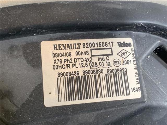 RENAULT 8200150617 Faro derecho comprar Barcelona
