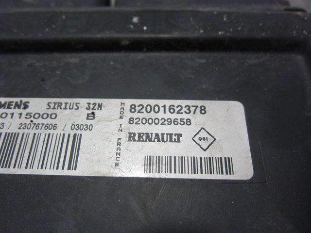 RENAULT 8200162378 Unidad de control del motor (ECU)  comprar en Ponferrada