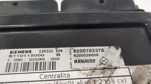 8200162378 Unidad de control del motor (ECU)  disponible Burgos
