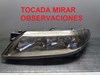 Faros delantero izquierdo 8200163323 RENAULT