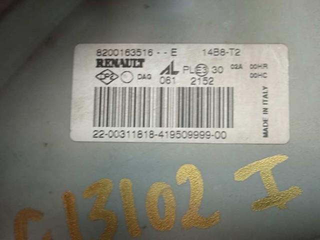NISSAN 8200163516 Faro izquierdo  en stock Salamanca