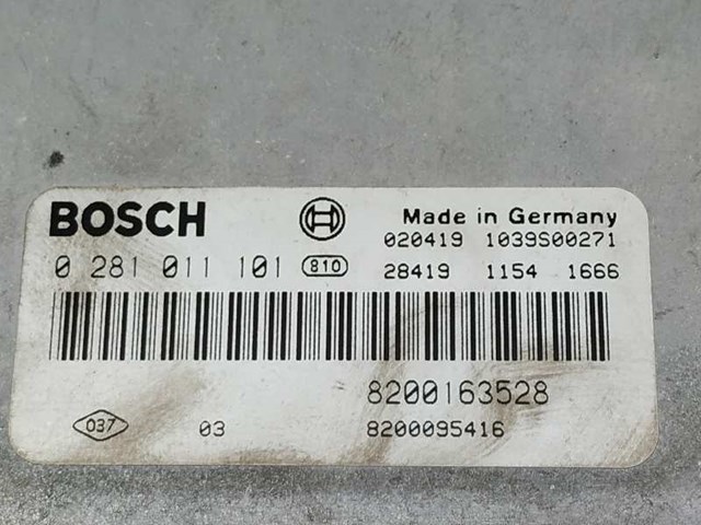 8200163528 RENAULT ECU  en stock Gandía
