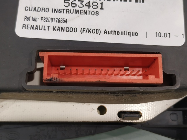 RENAULT 8200176654 Cuadro instrumentos comprar Pamplona