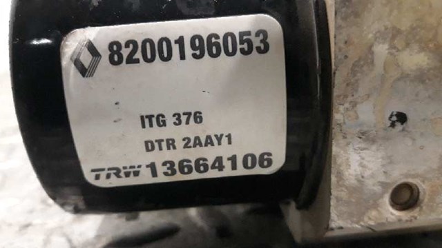 Módulo hidráulico ABS Renault Trafic 2 FL