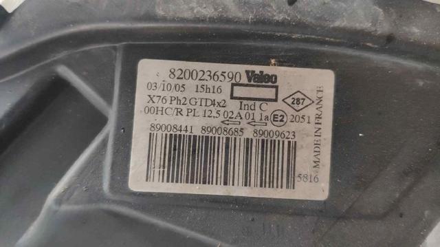 RENAULT 8200236590 Faro izquierdo  comprar en Albacete