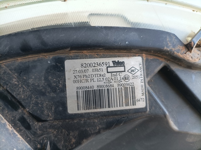 8200236591 Faro derecho  comprar en Pontevedra