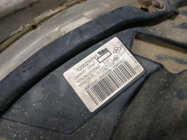 Faro derecho Renault Kangoo 1 KC0, KC1