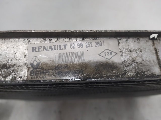 RENAULT 8200252209 Intercooler  en stock Terrassa