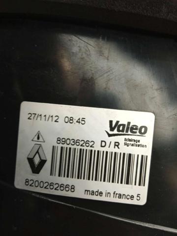 8200262668 RENAULT Piloto trasero exterior derecho  comprar en Lleida
