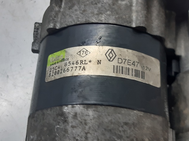 RENAULT 8200266777A Motor de arranque  comprar en Ponferrada