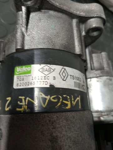 RENAULT 8200266777D Motor de arranque  comprar en Ponferrada