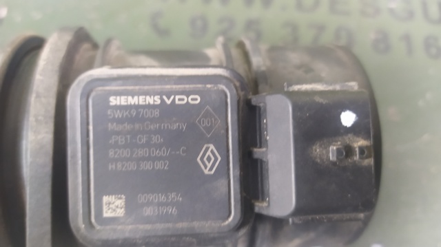 NISSAN 8200280060 Sensor de flujo de masa de aire  comprar en Albacete