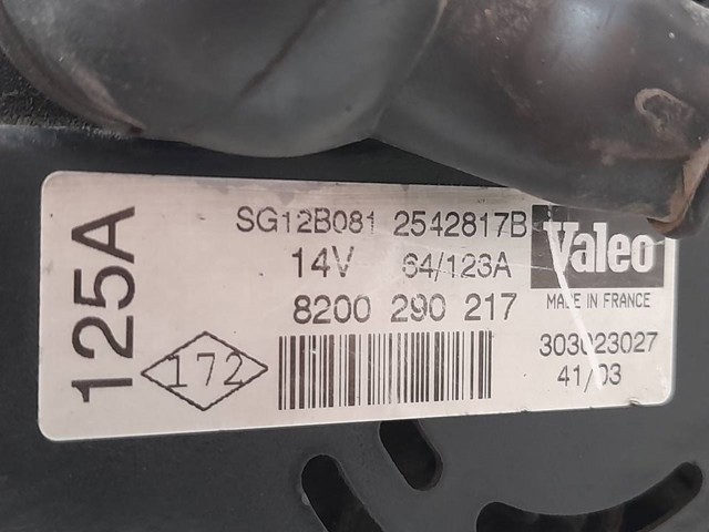 8200290217 NISSAN Alternador  disponible Alicante