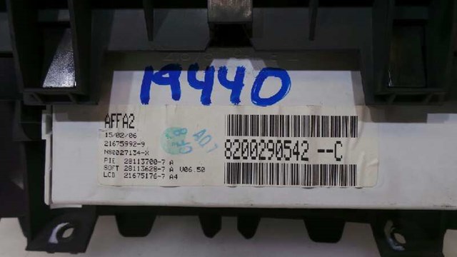 RENAULT 8200290542 Pantalla multifunción  comprar en Albacete