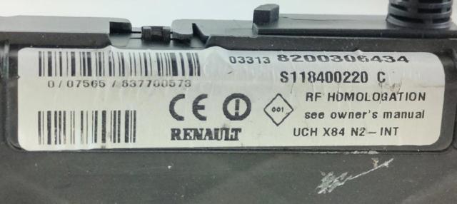 RENAULT 8200306434 Caja de fusibles comprar Tarragona