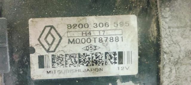 NISSAN 8200306595 Motor de arranque comprar Pamplona