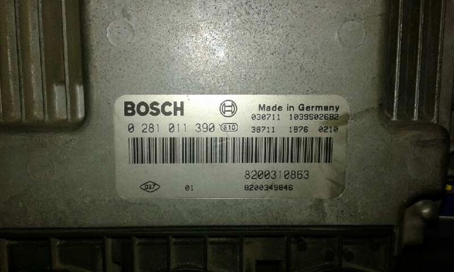 Módulo de control del motor para Renault Scenic III (JZ0, JZ1)