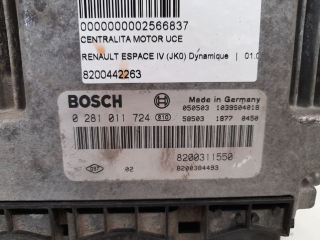 8200311550 RENAULT Unidad de control del motor (ECU)  comprar en Oviedo